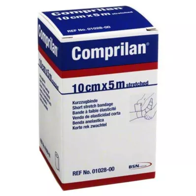 COMPRILAN elastisch verband 10 cm x 5 m, 1 stuk