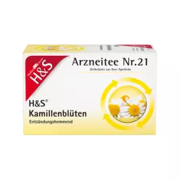 H&S Kamillethee filterzakjes, 20X1.5 g
