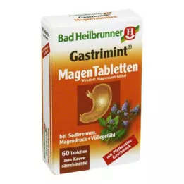 BAD HEILBRUNNER Gastrimint maagtabletten, 60 stuks