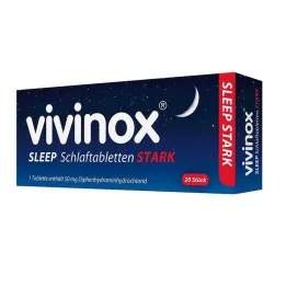 VIVINOX Slaap slaaptabletten sterk, 20 stuks