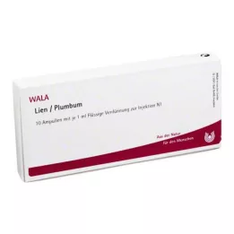 LIEN/PLUMBUM Ampullen, 10X1 ml
