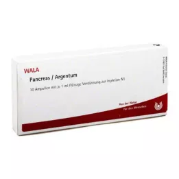 PANCREAS/ARGENTUM Ampullen, 10X1 ml