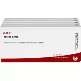 TESTES COMP.ampoules, 50x1 ml