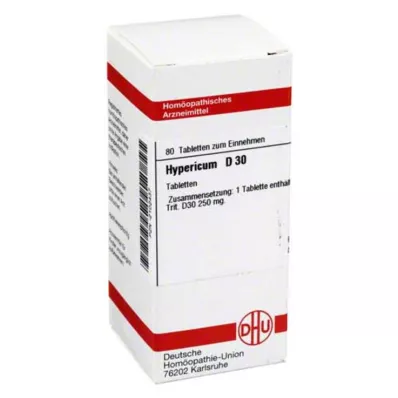 HYPERICUM D 30 tabletten, 80 stuks