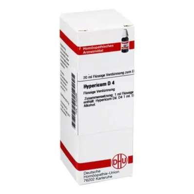 HYPERICUM D 4 Verdunning, 20 ml HYPERICUM D 4 Verdunning, 20 ml