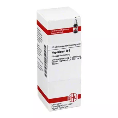 HYPERICUM D 6 Verdunning, 20 ml