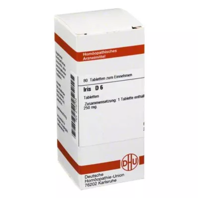 IRIS D 6 tabletten, 80 stuks IRIS D 6 tabletten, 80 stuks