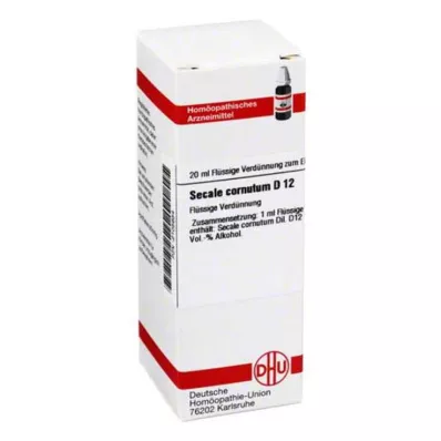 SECALE CORNUTUM D 12 Verdunning, 20 ml SECALE CORNUTUM D 12 Verdunning, 20 ml