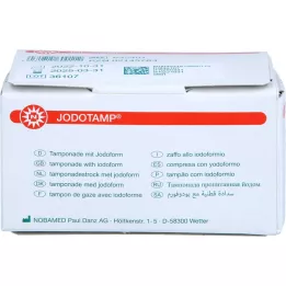 JODOTAMP 50 mg/g 1 cmx5 m tamponades, 1 st