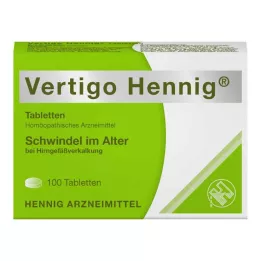 VERTIGO HENNIG Tabletten, 100 stuks