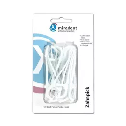 MIRADENT Tandenstoker tandzijde sticks, 30 stuks