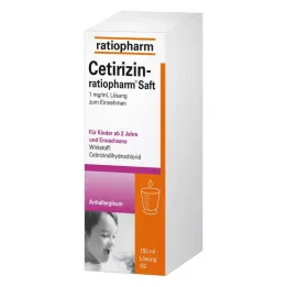 CETIRIZIN-ratiopharm sap, 150 ml