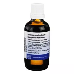 ACIDUM SULFURICUM KOMPLEX vloeistof, 50 ml