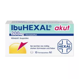IBUHEXAL acuut 200 filmomhulde tabletten, 10 stuks