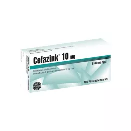 CEFAZINK 10 mg filmomhulde tabletten, 100 stuks