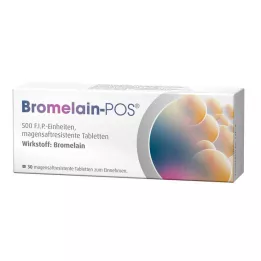 BROMELAIN POS maagsapresistente tabletten, 30 stuks