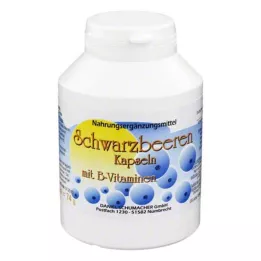 SCHWARZBEEREN Kapseln, 180 st