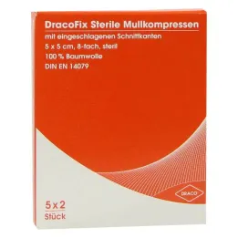 Dracofix Peel-kompressen, 5x2 stuks