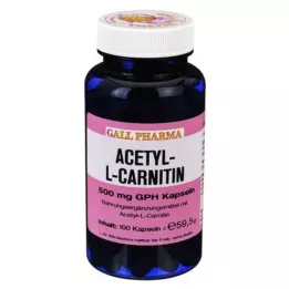 ACETYL-L-CARNITIN 500 mg capsules, 100 stuks
