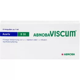 ABNOBAVISCUM Aceris D 30 ampullen, 8 stuks