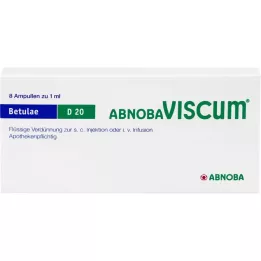 ABNOBAVISCUM Betulae D 20 ampullen, 8 stuks