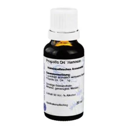 PROPOLIS D 4 verdunning, 20 ml