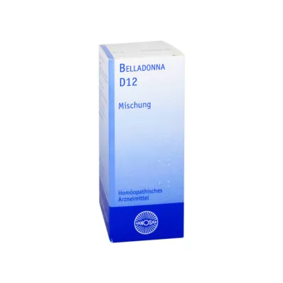 BELLADONNA D12 verdunning, 20 ml BELLADONNA D12 verdunning, 20 ml