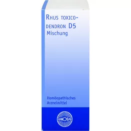 RHUS TOXICODENDRON D 5 Verdunning, 20 ml
