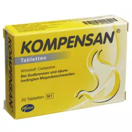 KOMPENSAN Tabletten 340 mg, 20 stuks
