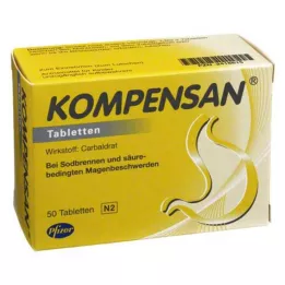 KOMPENSAN Tabletten 340 mg, 50 stuks