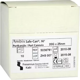 AMBIX Safe-Can Portpunkt.Kan.20 Gx25 mm gebogen, 10 stuks
