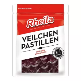 RHEILA Violetpastilles met suiker, 90 g