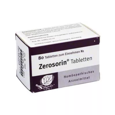 Zerosorin-tabletten, 80 st