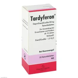 TARDYFERON Tabletten met vertraagde afgifte, 50 stuks