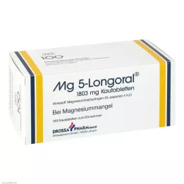 MG 5 LONGORAL Kauwtabletten, 100 stuks