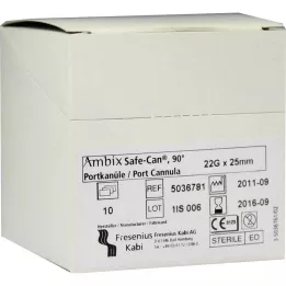 AMBIX Safe-Can Portpunkt.Kan.22 Gx25 mm gebogen, 10 stuks