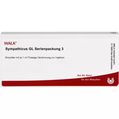 SYMPATHICUS GL Serieverpakking 3 ampullen, 10X1ml SYMPATHICUS GL Serieverpakking 3 ampullen, 10X1ml