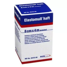 ELASTOMULL haft 8 cmx4 m fixatieverband, 1 stuk