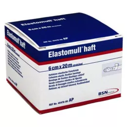 ELASTOMULL haft 6 cmx20 m fixatieverband, 1 st