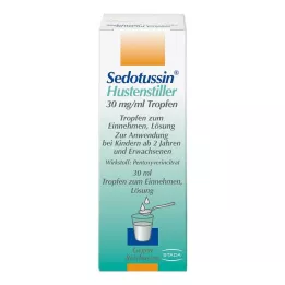 SEDOTUSSIN Hoestonderdrukkende druppels, 30 ml