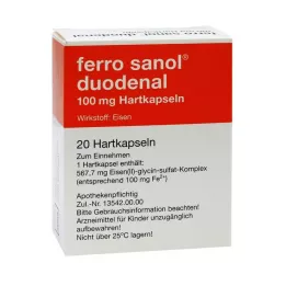 FERRO SANOL duodenale harde capsules met msr. gecoate pellets, 20 stuks