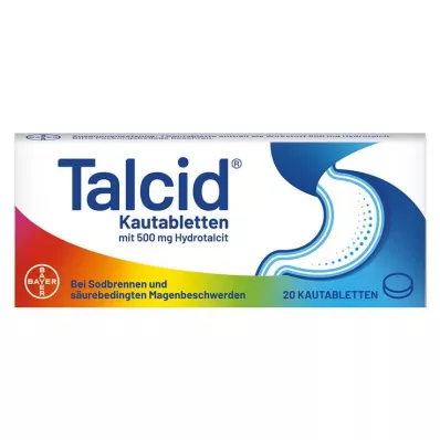 TALCID Kauwtabletten, 20 stuks TALCID Kauwtabletten, 20 stuks