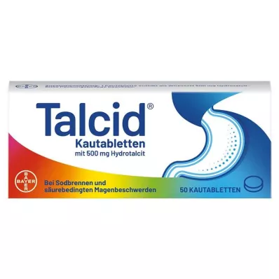 TALCID Kauwtabletten, 50 stuks TALCID Kauwtabletten, 50 stuks