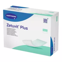 ZETUVIT Plus extra sterk absorberend kompres steriel 20x25 cm, 10 stuks