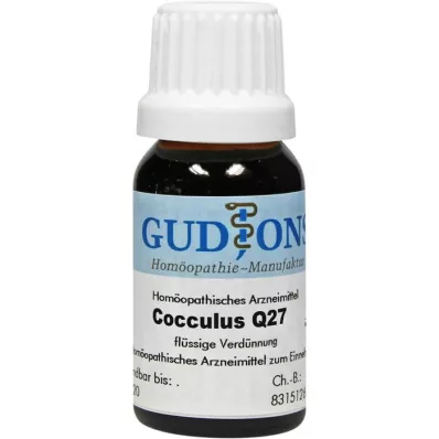 COCCULUS Q 27-oplossing, 15 ml COCCULUS Q 27-oplossing, 15 ml