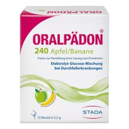 ORALPÄDON 240 Appelbananenpoeder, 10 stuks