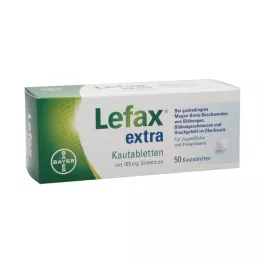 LEFAX extra kauwtabletten, 50 stuks