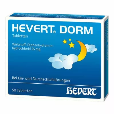 HEVERT DORM Tabletten, 50 stuks HEVERT DORM Tabletten, 50 stuks
