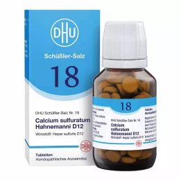 BIOCHEMIE DHU 18 Calcium Sulphuratum D 12 tabletten, 200 st