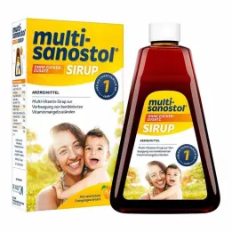 MULTI SANOSTOL sirup zonder toegevoegde suiker, 260 g